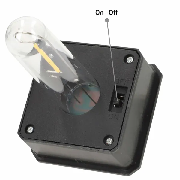 Solar lamp Aktive 6 x 55 x 6 cm (4 Units)