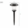 Solar lamp Aktive 15 x 49 x 15 cm (4 Units)