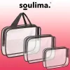 Caurspīdīga kosmētikas soma 3 vienā Soulima 21448