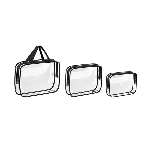 Transparent cosmetic bag 3 in 1 Soulima 21448