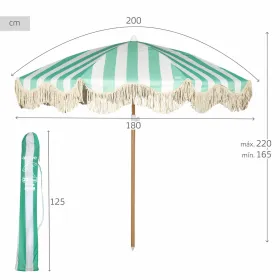 Towel set Paduana Green 3 Pieces