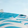 Fitted bottom sheet Paduana Light Blue 105 x 30 x 200 cm