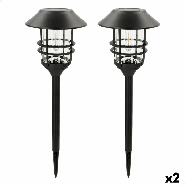 Solar lamp Aktive 17 x 58 x 17 cm (2 Units)