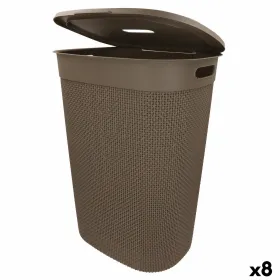 Pyykkikori Curver Ruskea Muovinen 55 L 44 x 61 x 35 cm (8 osaa)