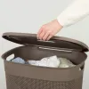 Laundry Basket Curver Brown Plastic 55 L 44 x 61 x 35 cm (8 Units)