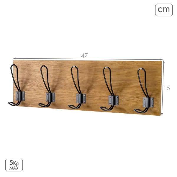 Takkiteline Max Home Puu MDF (4 osaa)
