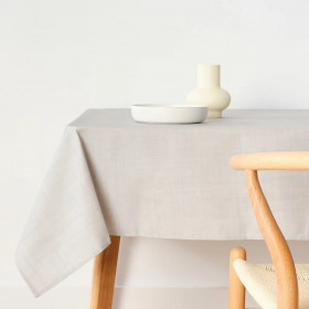 Tablecloth Belum Grey 240 x 155 cm Smooth