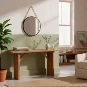 Rocking chair Alexandra House Living Brown Iron 24 x 45 x 24 cm