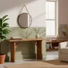 Rocking chair Alexandra House Living Brown Iron 24 x 45 x 24 cm