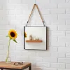 Set of 2 tables Alexandra House Living Black Iron MDF Wood 39 x 57 x 39 cm