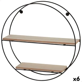 Centre Table Alexandra House Living Brown Black Grey Iron Fir wood 44 x 45 x 44 cm