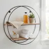 Centre Table Alexandra House Living Brown Black Grey Iron Fir wood 44 x 45 x 44 cm