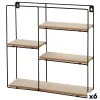 Centre Table Alexandra House Living Golden Iron 54 x 40 x 54 cm