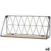 Corner table Alexandra House Living Gold Natural 35 x 55 x 45 cm