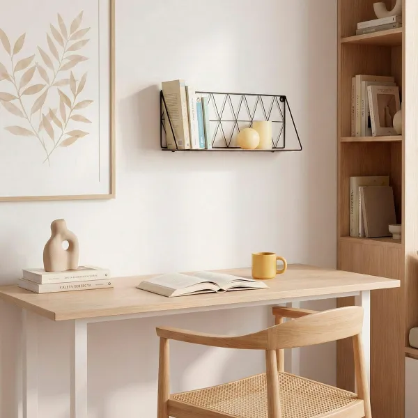 Corner table Alexandra House Living Gold Natural 35 x 55 x 45 cm