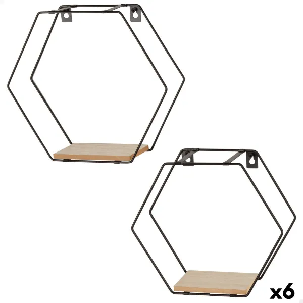 Corner table Alexandra House Living Gold Natural 35 x 55 x 45 cm