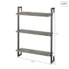 Side table Alexandra House Living Grey 33 x 33 x 46 cm