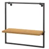Side table Alexandra House Living Grey 33 x 33 x 46 cm