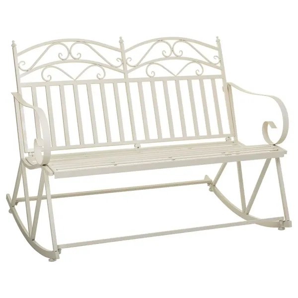 Sofa Alexandra House Living White 20 x 48 x 20 cm Rocking Chair