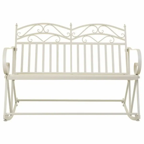 Sofa Alexandra House Living White 20 x 48 x 20 cm Rocking Chair