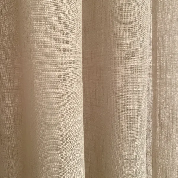Curtain Alexandra House Living Rustik Linen 300 x 270 x 1 cm Translucent