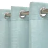 Curtain Alexandra House Living Rustik Turquoise 300 x 270 x 1 cm Translucent