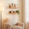 Curtain Alexandra House Living Rustik Turquoise Natural 300 x 270 x 1 cm Translucent