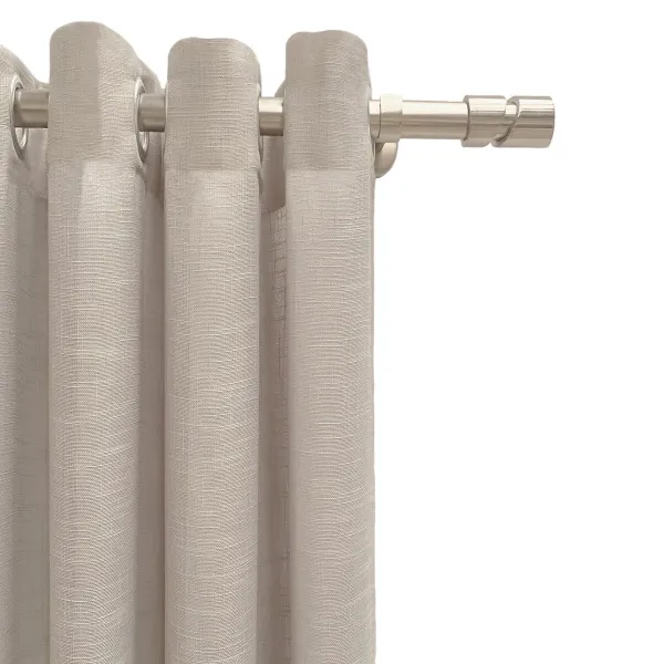 Curtain Alexandra House Living Rustik Grey 400 x 270 x 1 cm Translucent