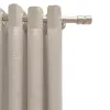 Curtain Alexandra House Living Rustik Grey 400 x 270 x 1 cm Translucent