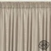 Curtain Alexandra House Living Rustik Grey Natural 400 x 270 x 1 cm Translucent