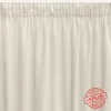 Curtain Alexandra House Living Jade Natural 400 x 270 x 1 cm Translucent