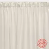 Curtain Alexandra House Living Lisboa White 400 x 270 x 1 cm Translucent