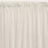 Curtain Alexandra House Living Lisboa White 140 x 270 x 1 cm Translucent