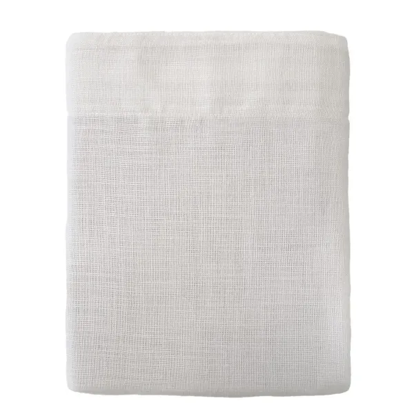 Curtain Alexandra House Living Jade Natural 140 x 270 x 1 cm Translucent