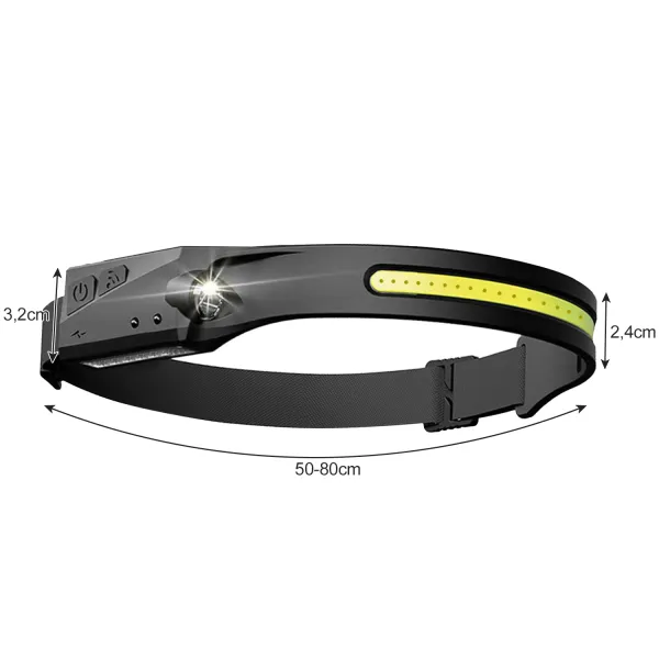Trizand 21652 USB-LED-otsalamppu