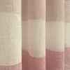 Curtain Alexandra House Living Alina Coral 200 x 270 x 1 cm Translucent