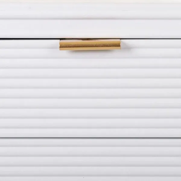 Nightstand Alexandra House Living Golden 36 x 70 x 39 cm