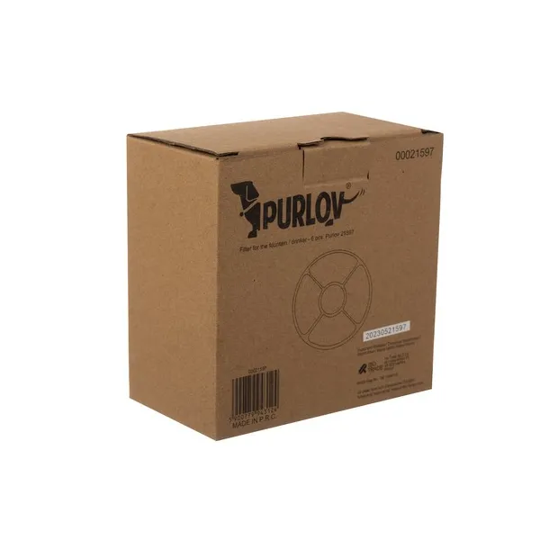 Fountain/water fountain filter - 6 pcs. Purlov 21597