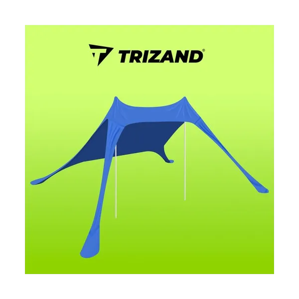 Pludmales telts-lietussargs/pārsegs Trizand 20982