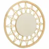 Wall mirror Alexandra House Living Natural Bamboo Rattan 56 x 2 x 56 cm