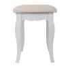 Bench Alexandra House Living White Brown Pine MDF Wood 31 x 41 x 42 cm