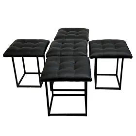 Stool Alexandra House Living Metal Iron 35 x 46 x 35 cm