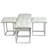 Stool Alexandra House Living Metal Iron 35 x 46 x 35 cm