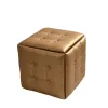 Stool Alexandra House Living Metal Iron 35 x 46 x 35 cm
