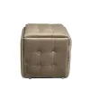 Stool Alexandra House Living PVC MDF Wood 30 x 47 x 36 cm