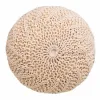 Pouffe Alexandra House Living Cream polystyrene 45 x 30 x 45 cm