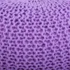 Pouffe Alexandra House Living Violet polystyrene 45 x 30 x 45 cm