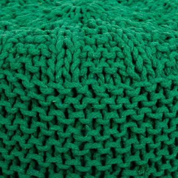 Pouffe Alexandra House Living Green polystyrene 38 x 30 x 38 cm