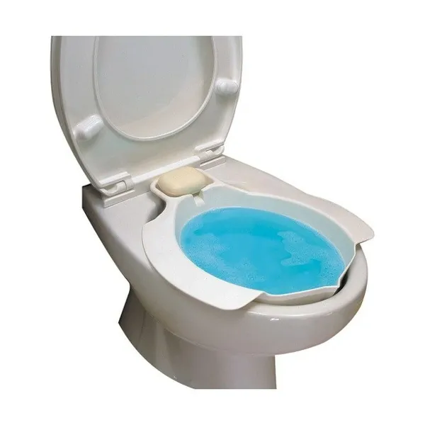 Stool Alexandra House Living Blue MDF Wood 45 x 48 x 46 cm
