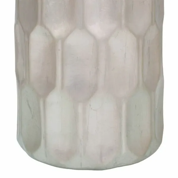 Vase Alexandra House Living Silver Ceramic 18 x 37 x 18 cm
